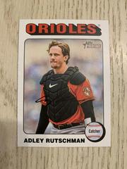 Adley Rutschman [White Border] #188 Baseball Cards 2024 Topps Heritage Prices