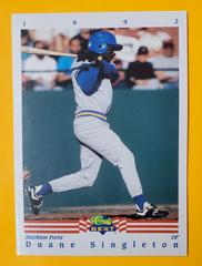 Duane Singleton Baseball Cards 1992 Classic Game Prices
