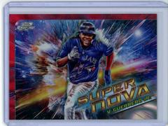 Vladimir Guerrero Jr. [Red Flare] #SN-6 Baseball Cards 2023 Topps Cosmic Chrome Supernova Prices