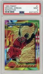 Michael Jordan [Refractor] #1 Basketball Cards 1994 Finest Prices