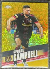George Campbell [Gold Mini Diamond] Soccer Cards 2022 Topps Chrome MLS Prices