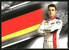 David Beckmann #FF-DB Racing Cards 2021 Topps Formula 1 Flags of Foundation Prices