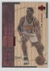 Jim Jackson, Michael Jordan [Red] #J9 Basketball Cards 1998 Upper Deck Hardcourt Jordan Holding Court Prices