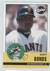 Barry Bonds #256 Baseball Cards 2001 Upper Deck Vintage Prices
