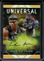Zach Randolph [Gold] #11 Basketball Cards 2023 Panini Origins Universal Autograph Prices
