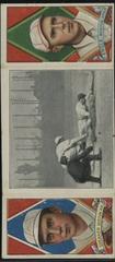 T. Speaker, C. Engle [Engle in A Close Play] Baseball Cards 1912 T202 Hassan Triple Folder Prices
