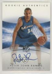 Peter Ramos [Autograph] Basketball Cards 2004 SP Authentic Prices