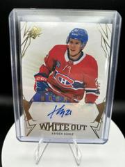 Kaiden Guhle [Gold] #WOR-KG Hockey Cards 2022 SPx White Out Rookie Autographs Prices