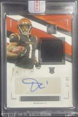Ja'Marr Chase [Helmet, Patch Autograph Football] #112 Football Cards 2021 Panini Impeccable Prices