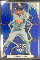 Jarred Kelenic [Blue] #1 Baseball Cards 2022 Panini Mosaic Prices