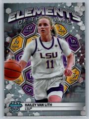 Hailey Van Lith #EG-17 Basketball Cards 2023 Bowman Best University Elements of the Game Prices
