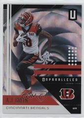 A. J. Green [Whirl] #39 Football Cards 2018 Panini Unparalleled Prices