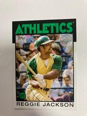 Reggie Jackson #86B-15 Baseball Cards 2021 Topps Update 1986 35th Anniversary Prices