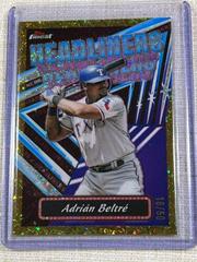 Adrian Beltre [Gold Mini Diamond] #FH-6 Baseball Cards 2023 Topps Finest Headliners Prices