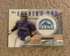 Kris Bryant Baseball Cards 2023 Topps Father’s Day Commemorative Team Patch Prices