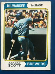 George Scott #27 Baseball Cards 1974 O Pee Chee Prices