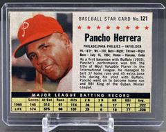 Pancho Herrera [Hand Cut] Baseball Cards 1961 Post Cereal Prices