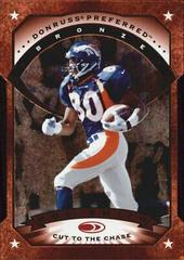 Rod Smith [Cut to the Chase] Football Cards 1997 Panini Donruss Preferred Prices