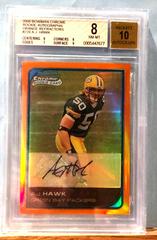 A.J. Hawk [Autograph Orange Refractor] #226 Football Cards 2006 Bowman Chrome Prices