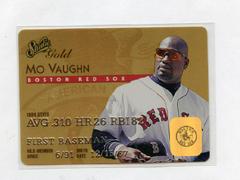 Mo Vaughn [Gold] #39 Baseball Cards 1995 Studio Prices