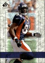 Shannon Sharpe #35 Football Cards 2002 SP Legendary Cuts Prices