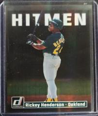 Rickey Henderson #HM12 Baseball Cards 2023 Panini Donruss Hitmen Prices