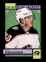 Eric Robinson [Retro Black Border] Hockey Cards 2022 O Pee Chee Prices