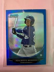 Adalberto Mondesi [Blue Refractor] #100 Baseball Cards 2013 Bowman Chrome Mini Prices
