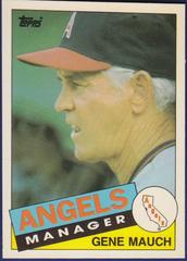 Gene Mauch #81T Baseball Cards 1985 Topps Traded Tiffany Prices