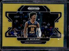 Ja Morant [SP Variation Gold] Basketball Cards 2022 Panini Prizm Draft Picks Prices