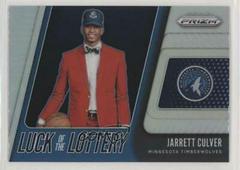 Jarrett Culver [Silver Prizm] Basketball Cards 2019 Panini Prizm Luck of the Lottery Prices