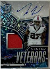 Tre'Davious White Football Cards 2022 Panini Spectra Vested Veterans Patch Autographs Prices