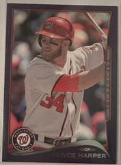 Bryce Harper [Toys R US Purple Border] #100 Baseball Cards 2014 Topps Prices