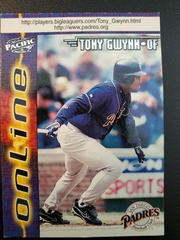 Tony Gwynn Baseball Cards 1998 Pacific Online Prices
