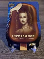 Jack Perry [Blue] #ISF-13 Wrestling Cards 2022 Upper Deck Allure AEW I Scream For Prices