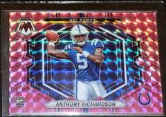 Anthony Richardson [Pink Fluorescent] #ND-5 Football Cards 2023 Panini Mosaic NFL Debut Prices