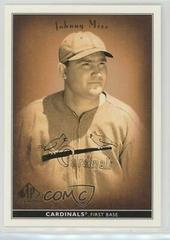 Johnny Mize #43 Baseball Cards 2002 SP Legendary Cuts Prices