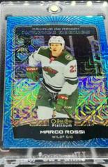 Marco Rossi [Blue Traxx] #P-MR Hockey Cards 2022 O Pee Chee Platinum Previews Prices