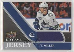 JT Miller Hockey Cards 2020 Upper Deck UD Game Jersey Prices