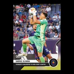 Gabriel Slonina Soccer Cards 2021 Topps Now MLS Prices