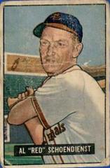 Red Schoendienst #10 Baseball Cards 1951 Bowman Prices