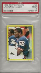 Lawrence Taylor Football Cards 1982 Topps Stickers Prices
