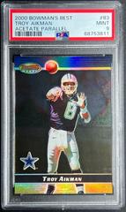 Troy Aikman [Acetate Parallel] Football Cards 2000 Bowman's Best Prices