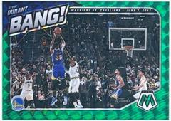 Kevin Durant [Green Fluorescent] #14 Basketball Cards 2020 Panini Mosaic Bang Prices