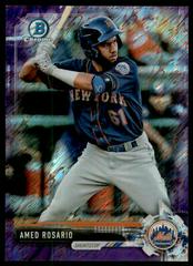 Amed Rosario [Purple Refractor] #BCP151 Baseball Cards 2017 Bowman Chrome Prospects Prices