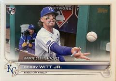 Bobby Witt Jr. Baseball Cards 2022 Topps Update Prices