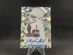 Jayden Reed [Zebra Prismatic] #BA-JR3 Football Cards 2022 Leaf Metal Draft Autographs Prices