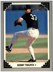 Bobby Thigpen Baseball Cards 1991 Leaf Prices