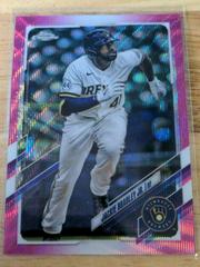 Jackie Bradley Jr. [Pink Wave Refractor] #USC10 Baseball Cards 2021 Topps Chrome Update Prices