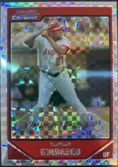 Vladimir Guerrero [Xfractor] #136 Baseball Cards 2007 Bowman Chrome Prices
